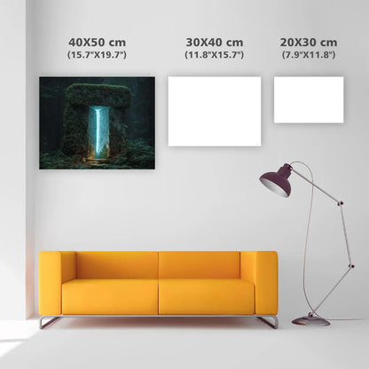 Ancient Stone Portal - Diamond Painting