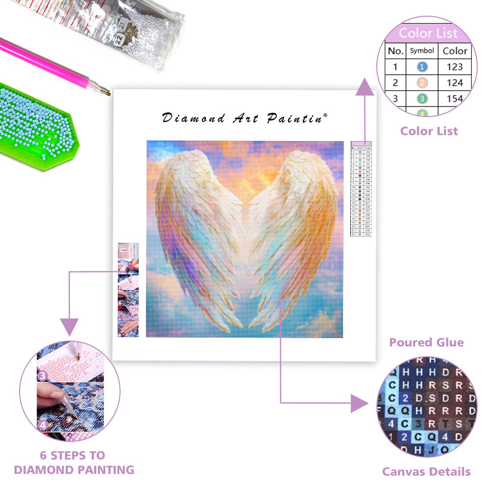 Angel Wings - Diamond Painting