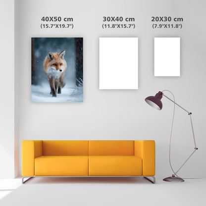 Fox in the Snow - Diamond Painting
