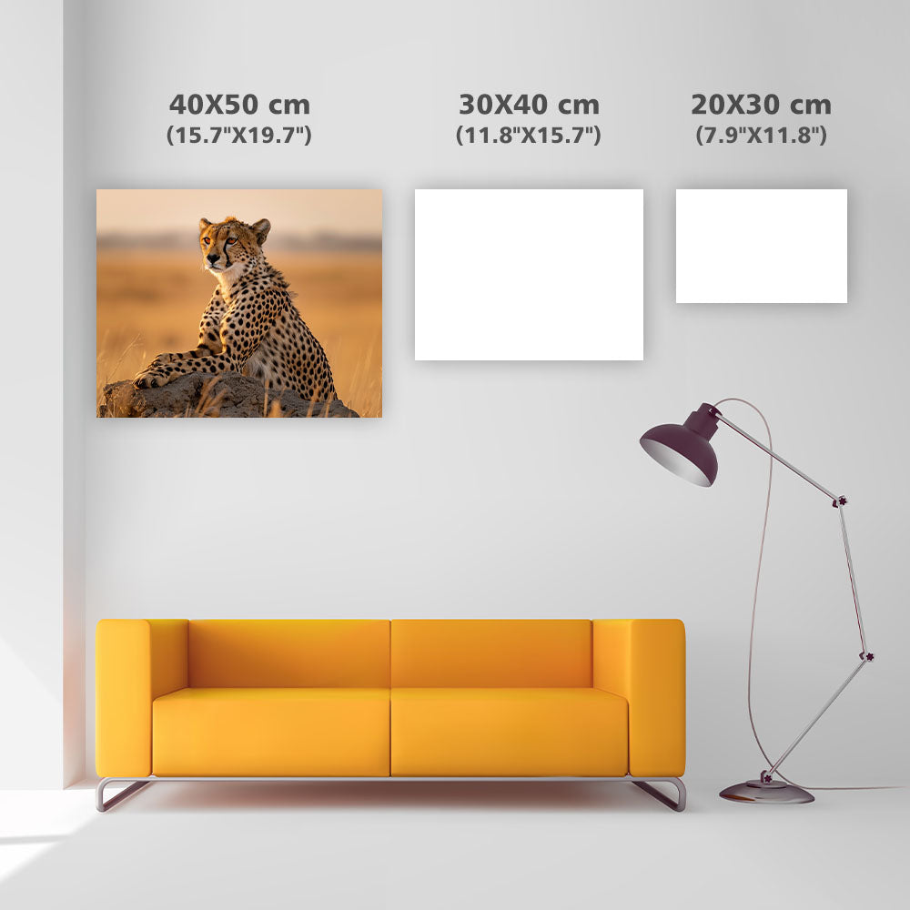 Cheetah Gaze - Diamond Painting