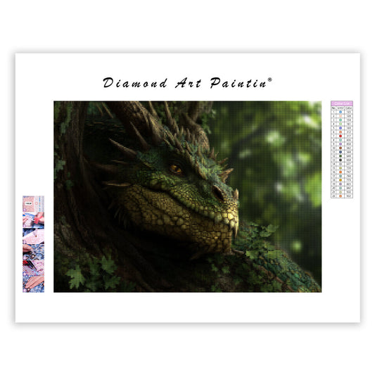 Forest Dragon - Diamond Painting