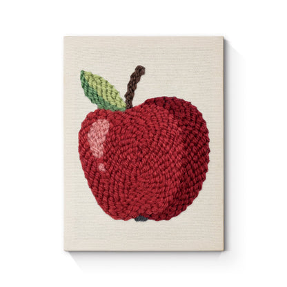 Red Apple - Punch Needle