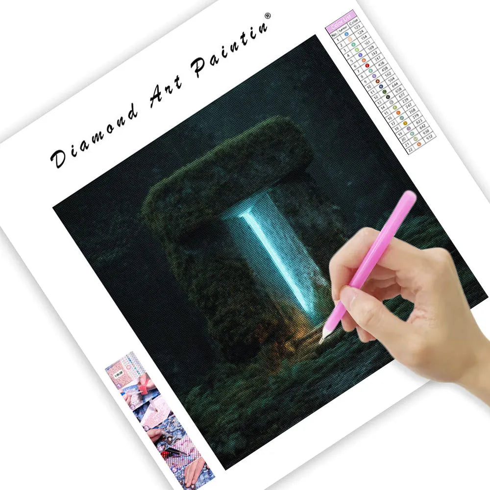Ancient Stone Portal - Diamond Painting