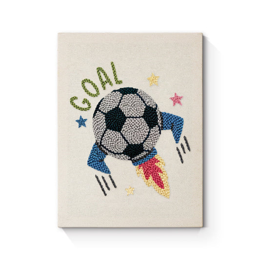 Goal Blast- Punch Needle