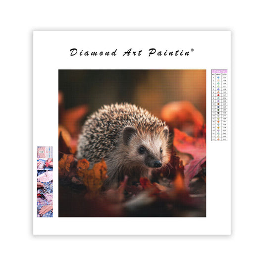 Degu with Seed - Diamond Painting