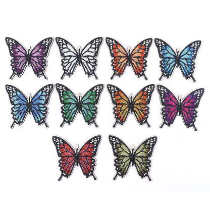 DIY Butterfly D - Diamond Coasters