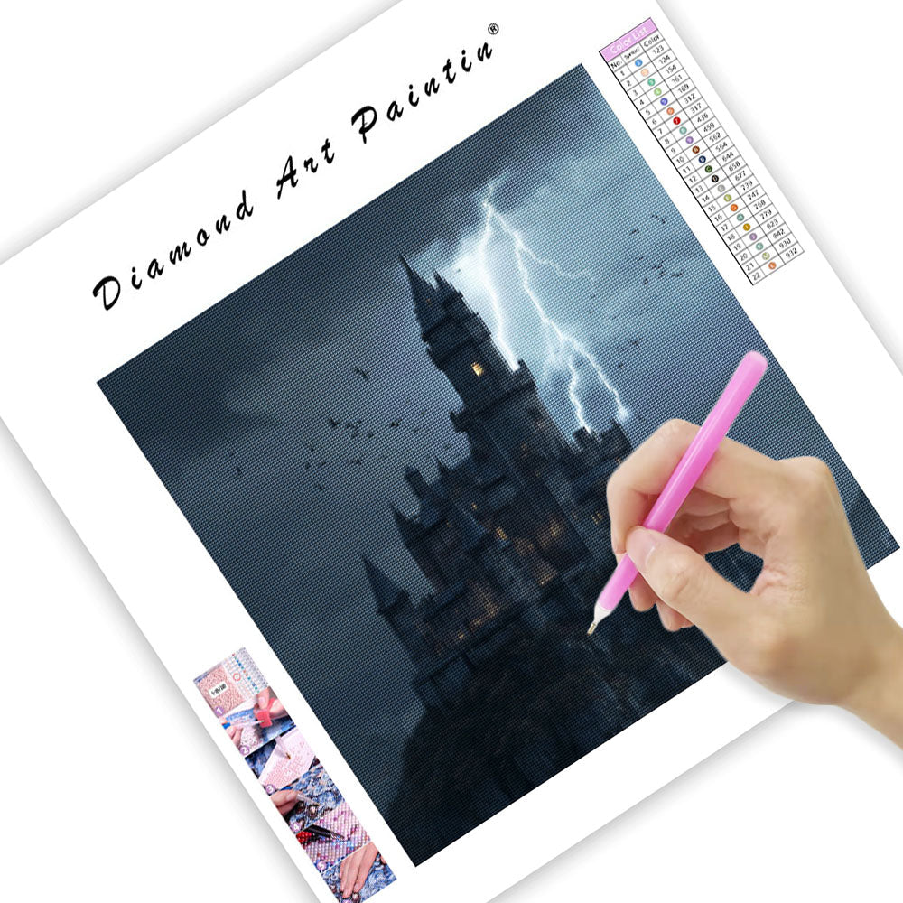 Dark Castle - Diamond Painting
