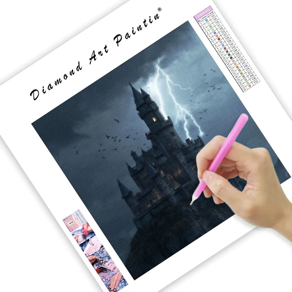 Dark Castle - Diamond Painting