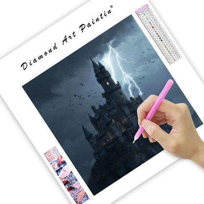Dark Castle - Diamond Painting