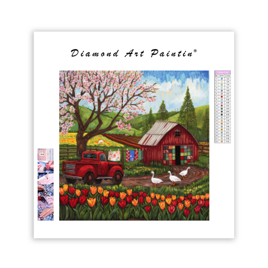 Quilt Farm - Diamond Painting