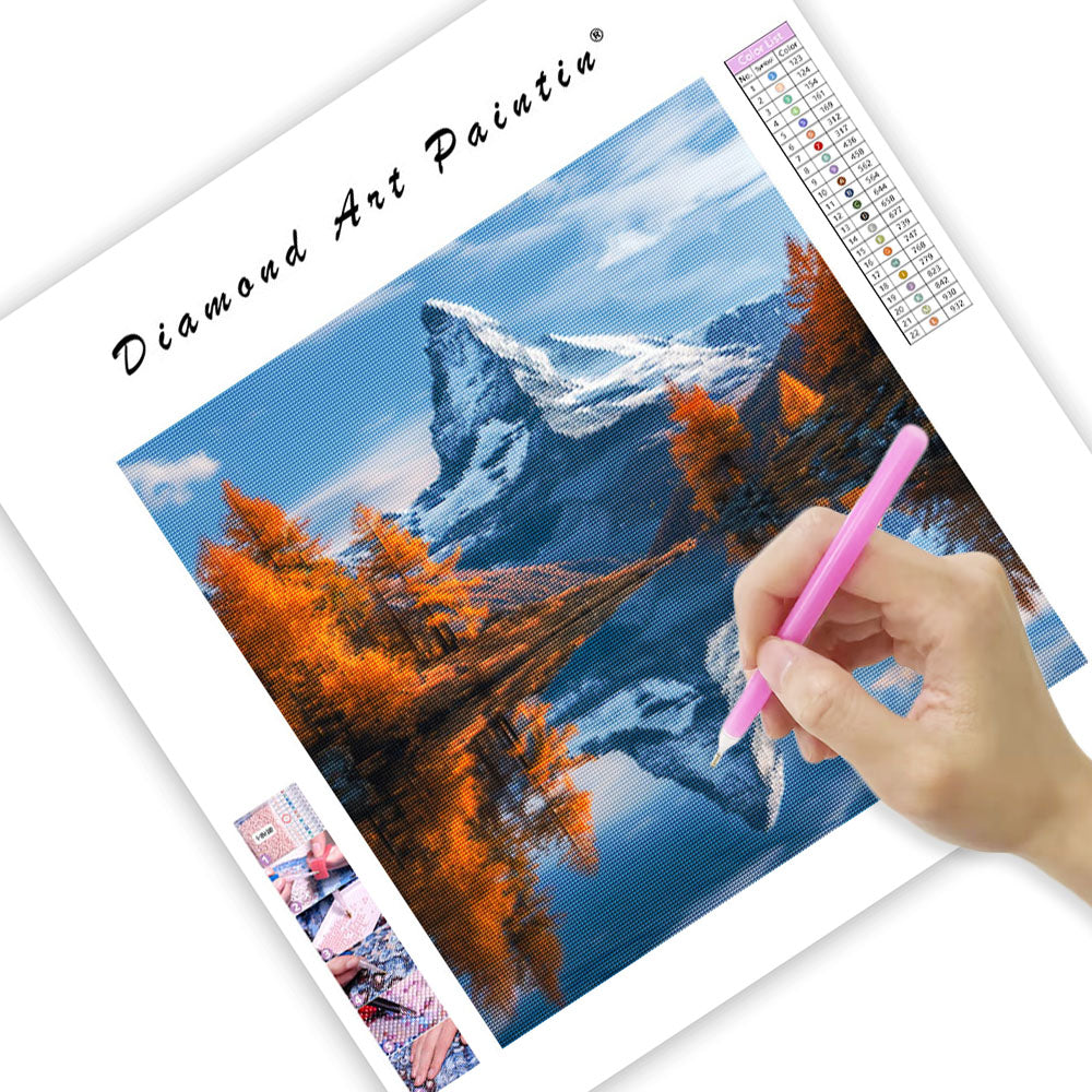 Matterhorn Reflection - Diamond Painting