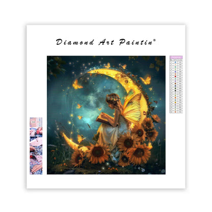 Sunflower Fairy – Diamond Painting