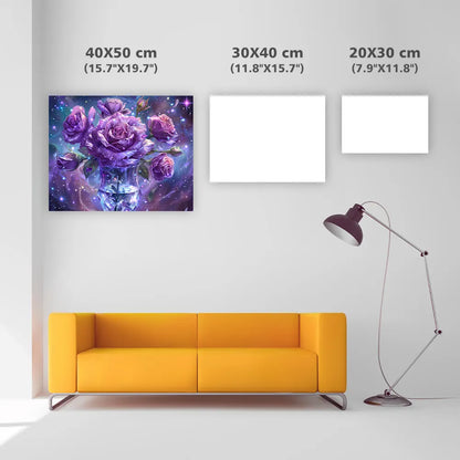 Galaxy Rose – Diamond Painting