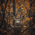 Giant Deer in the Forest - Diamond Painting