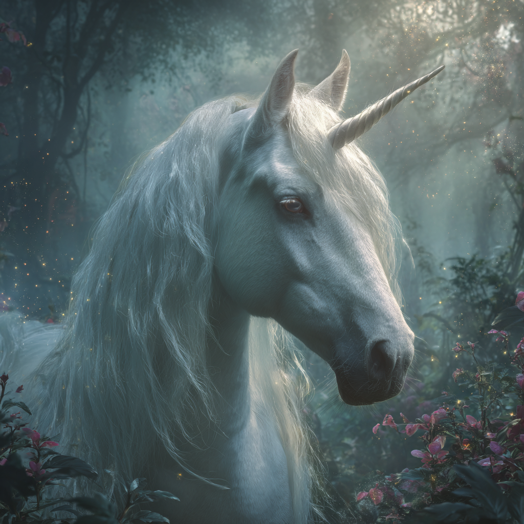 Enchanted Forest Unicorn - Diamond Painting