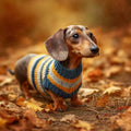 Dachshund in Sweater - Diamond Painting