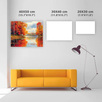 Autumn's Calm Embrace – Diamond Painting