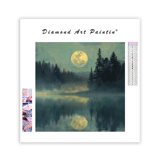 Moonlight Serenity - Diamond Painting
