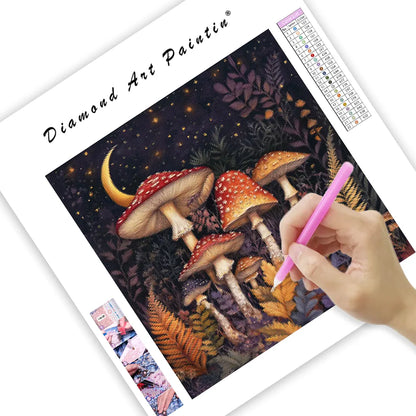 Mystical Botanical Illustration - Diamond Painting