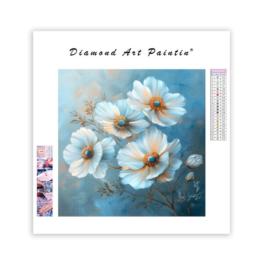 Morning Petals - Diamond Painting