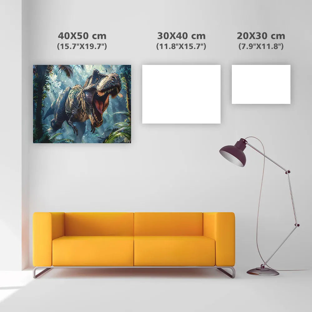 T-Rex Roar - Diamond Painting