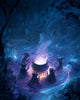 Witch’s Coven Around a Cauldron - Diamond Painting