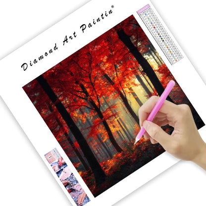 Autumn Forest - Diamond Painting