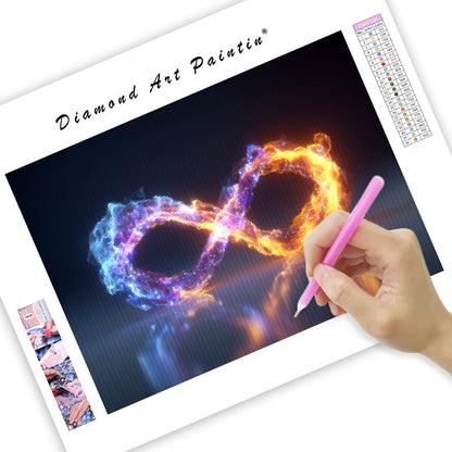 Infinity Light Loop - Diamond Painting