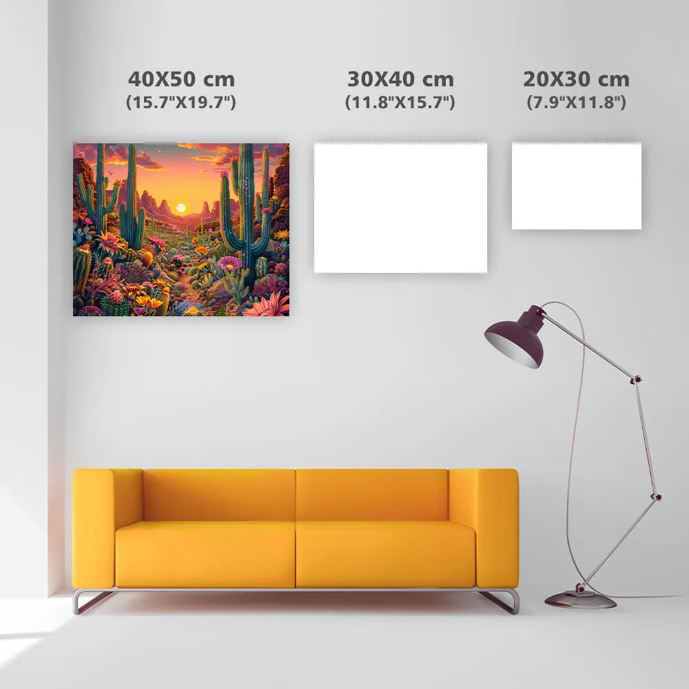 Desert Bloom - Diamond Painting