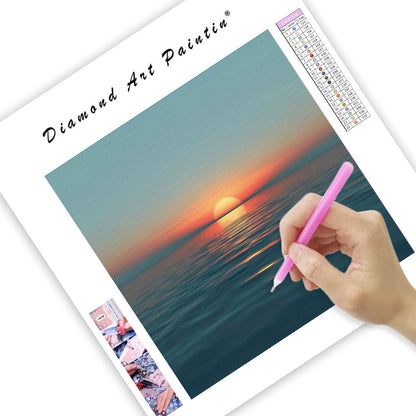 Gentle Sunset Horizon - Diamond Painting