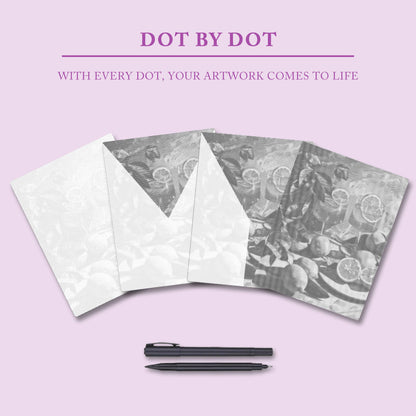 Summer Drink - Dot Painting