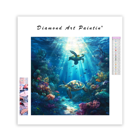 Underwater Coral Reef - Diamond Painting