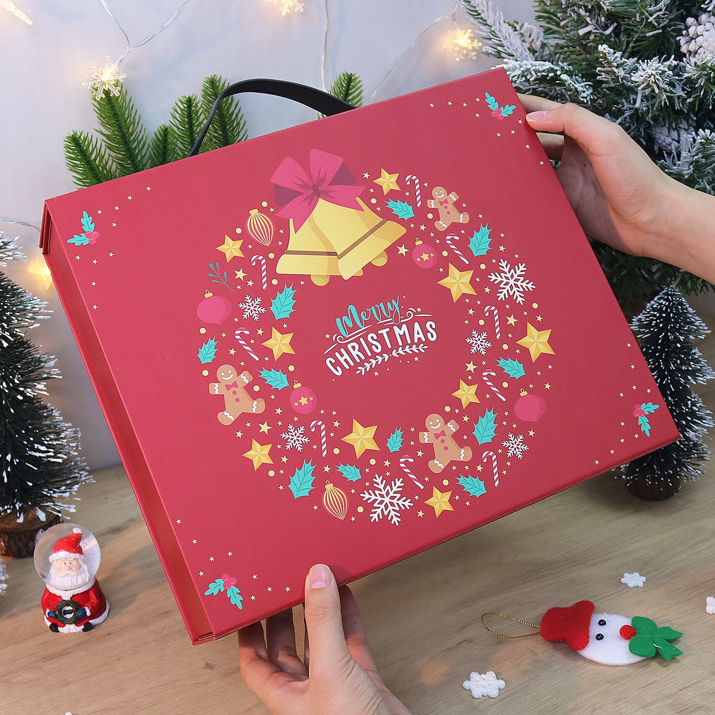 Diamond Painting Christmas Mystery Gift Box-Red