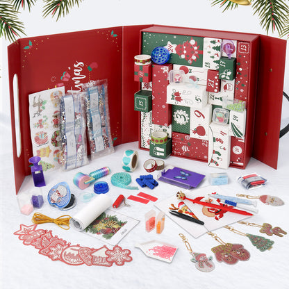 Diamond Painting Christmas Mystery Gift Box-Red