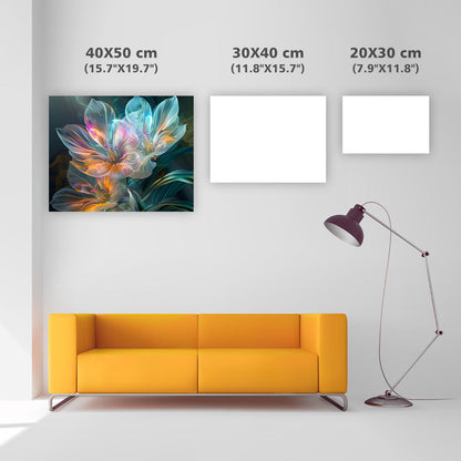 Crystal Flower Light - Diamond Painting