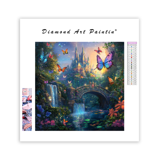 Magical Fantasy Landscape - Diamond Painting