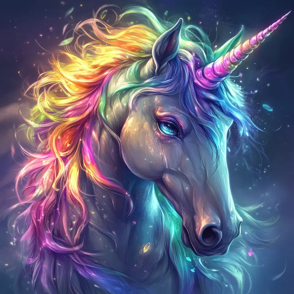 Majestic Unicorn - Diamond Painting
