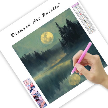 Moonlight Serenity - Diamond Painting