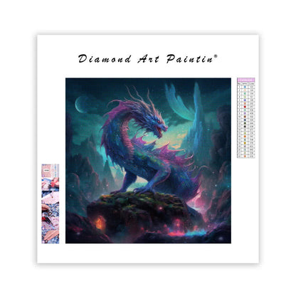 Crystal Dragon - Diamond Painting