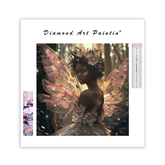 Black Angel - Diamond Painting
