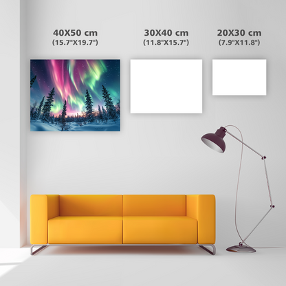 Northern Lights Display - Diamond Painting