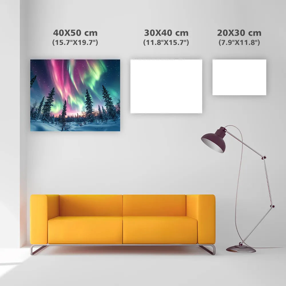 Northern Lights Display - Diamond Painting