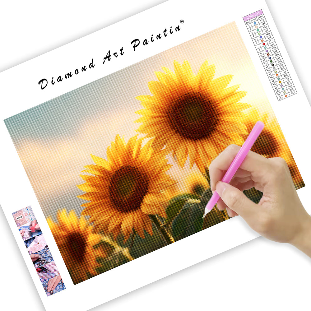Sunflowers - Diamond Painting