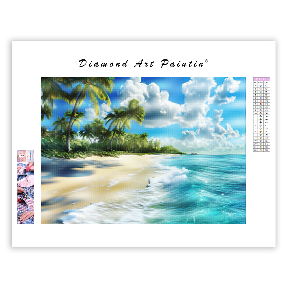 Tropical Tranquility – Diamond Painting