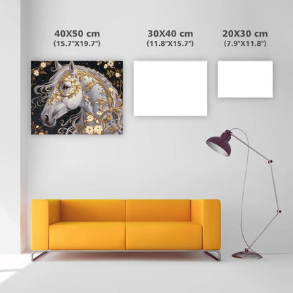 Flaming Radiance - Diamond Painting