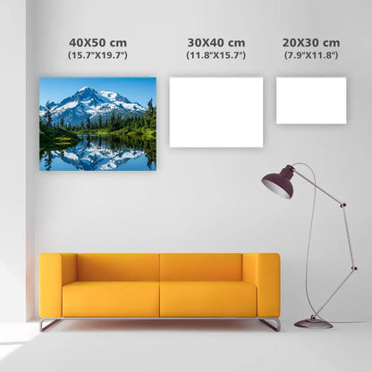 Crystal Lake Reflection - Diamond Painting
