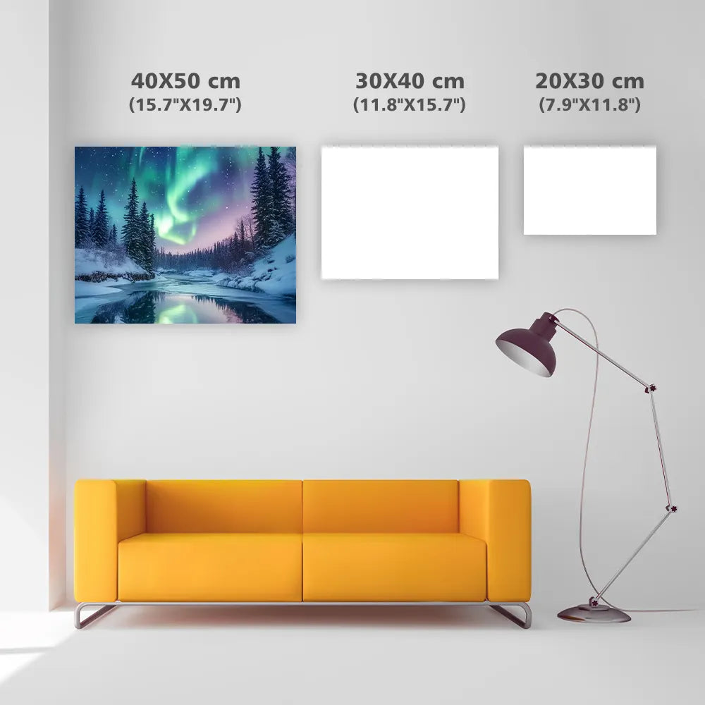 Aurora Winter Wonderland - Diamond Painting